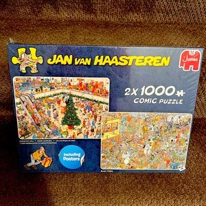 Brand New Factory Sealed Jan van Haasteren Puzzle